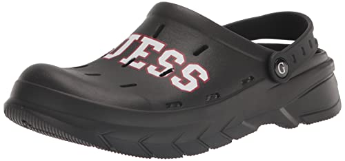 Guess Men's Dumont Clog, Grey Camo/Lime Green, 8 #TOP17