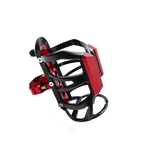 Porte-gobelet pour moto Honda CB400 rouge fixe pour éviter les chutes de boisson