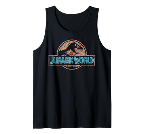 Débardeur Jurassic World Geometric Shape Logo motif graphique imprimé