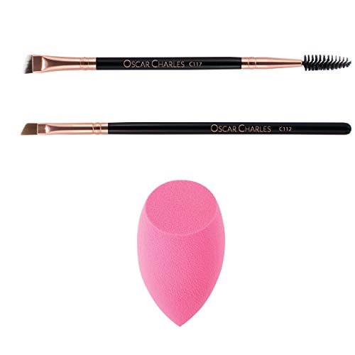 Set de pinceaux de maquillage pour une mise en beauté rapide le matin avec support de rangement - 4