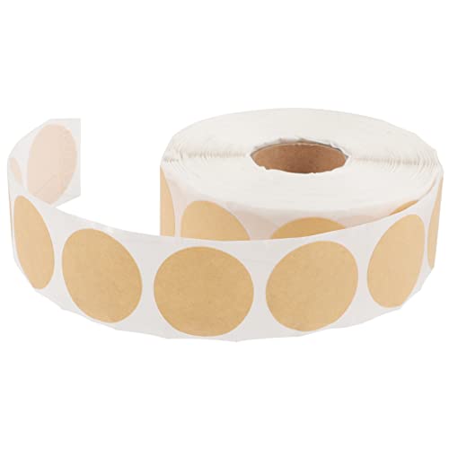 JUMPLAWN Étiquettes Autocollantes pour Cibles De Tir 1 Pouce, Autocollants Adhésifs Professionnels en Rouleau, Papier D’entraînement Solide Et Pratique pour Tir Sportif, Usage Intérieur Et Extérieur