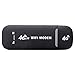 Produktbild Grevis 4G USB Modem WiFi Router USB Dongle 150 Mbit/s mit SIM Karten Steckplatz Auto Kabellos Hotspot Pocket Mobile WiFi