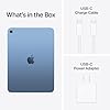 Apple iPad 11-inch: A16 chip, 11-inch Model, Liquid Retina Display, 128GB, Wi-Fi 6, 12MP Front/12MP Back Camera, Touch ID, All-Day Battery Life — Blue #5