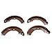 GFDKGKJ Rear Brake Shoe Set for Mitsubishi for Lancer 2002-2009 2011 for Mirage 2017-2018 for Mirage G4 2017-2020 for i-MiEV 2012 2014 2016 BFA14305 MR449086, Revitalize your car
