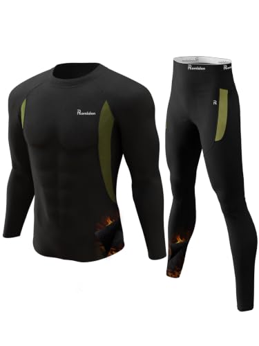 romision Thermal Underwear for Men Long Johns Set Hunting Ge...