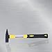 LIFKOME 500G Handle Hammer Steel Construction Shock Resistant Plastic Coated Grip for Engineers Fitters and Tool Makers Versatile Chipping and Welding Tool