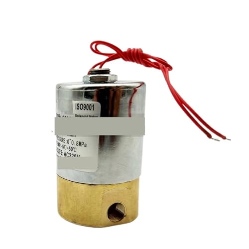 Électrovanne laiton G1/4 action directe ouverture instantanée 220V - 5