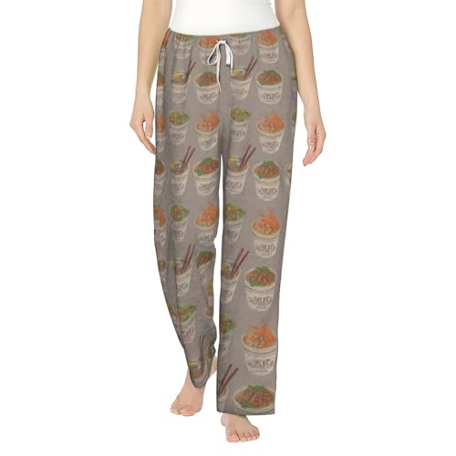 Pantalon de pyjama en flanelle imprimé idée cadeau maman et fille