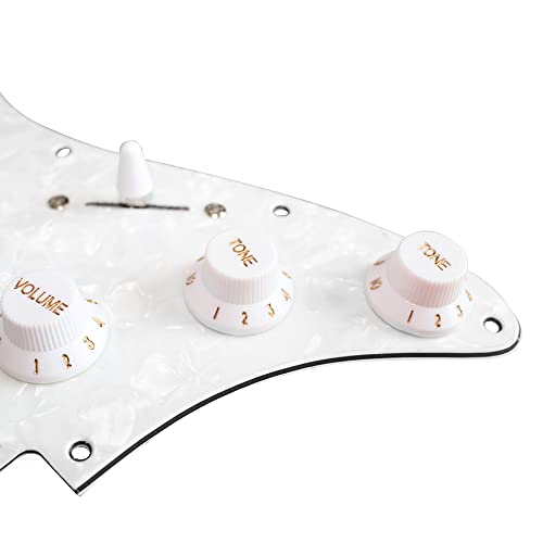 Mingzhe Conjunto de Captadores Humbucker Pré-Fios Carregados com Ssh de 3 Camadas para Guitarra Elét