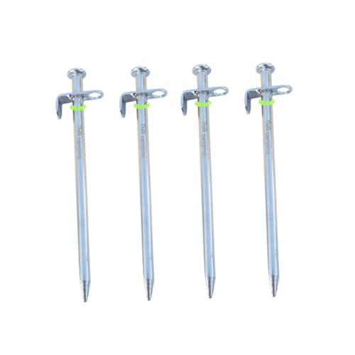 Estacas para carpas resistentes toldos piquetas Toyvian con fluorescente 2