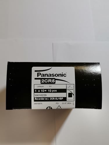 Pila de Litio Panasonic 2CR5 de 6V soluciona el apagado repentino de tu flash