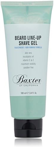Baxter of California Beard Line-Up Shave Gel, 3.4 fl oz