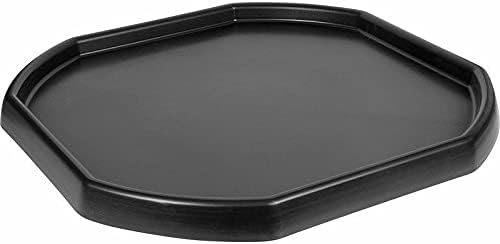 JMS we create smile - Durable Plastic Cement Mixing Tray for Concrete/Sand Plastering - Builders Building Material Construction Tool (Medium)