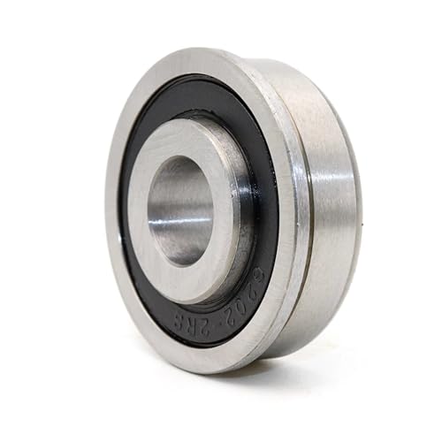 Roulement à bride F6202-12-2RS avec double étanchéité ABEC-1 pour arbre de 12mm