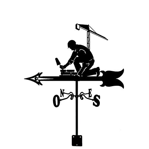 Wetterhahn für Garten Traktor Metall Wetterfahne Outdoor Dach Garten Mount Yard Decor Vane Yard Richtung Indikatoren Wetterhahn für Garten Traktor Metall Wetterfahne Outdoor Dach Garten Mount Yard Decor Vane Yard Richtung Indikatoren