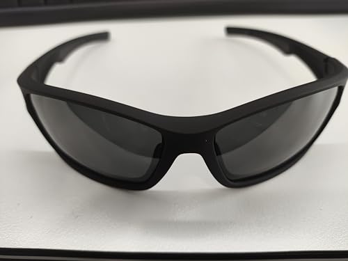 suoso Sportbrille-Herren-Damen-Sport Sonnenbrille-Polarisierte-UV400 Schutz-Sunglasses-Men-Women-Sonnenbrille Schwarz-Fahrradbrille-Rennrad brille-für Angeln-Laufen-Radfahren p33