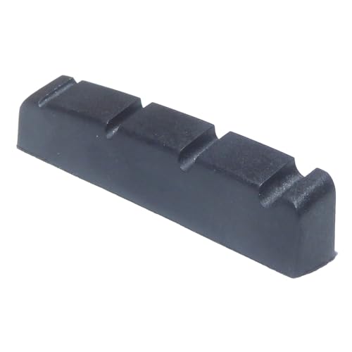 Bass guitar nut 5 string 41mm x 6mm x 8.7mm black graphite compound