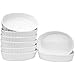 Amazon.com: Foraineam Set of 8 Pieces Porcelain Ramekins, 6 Ounce Oval ...