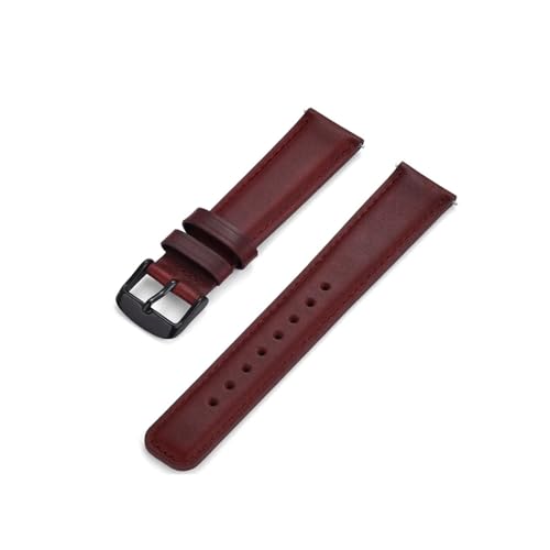 Bracelets de montre en cuir 20mm 22mm universels pour hommes et femmes