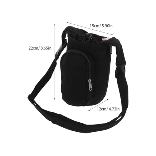Gourde fraîche protégée avec la pochette isotherme légère à sangle