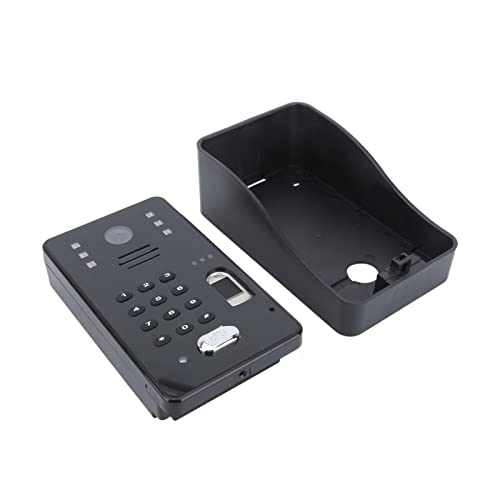 Videoportero con cámara de alta definición, Sistema de intercomunicación de la puerta del teléfono de la puerta del video inalámbrico WiFi de 7 pulgadas con huellas dactilares con cable RFID AHD 1080P