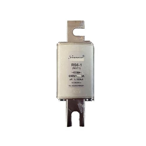 Fusible rápido RS6-1 NGT1 de 180A y 690V para protección industrial eficiente