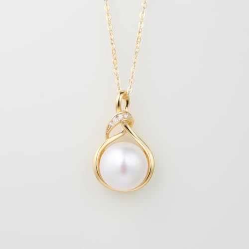 Freshwater Cultured Pearl Pendant Necklaces 925 Sterling Silver Jewelry for Women 16-18 inch3