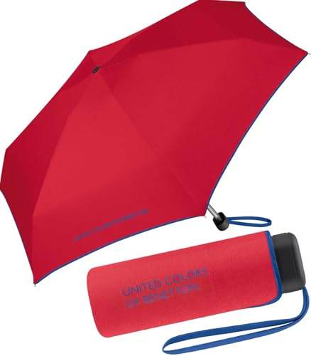 Guarda-Chuva Mini Mini Manual United Colors of Benetton (Vermelho)