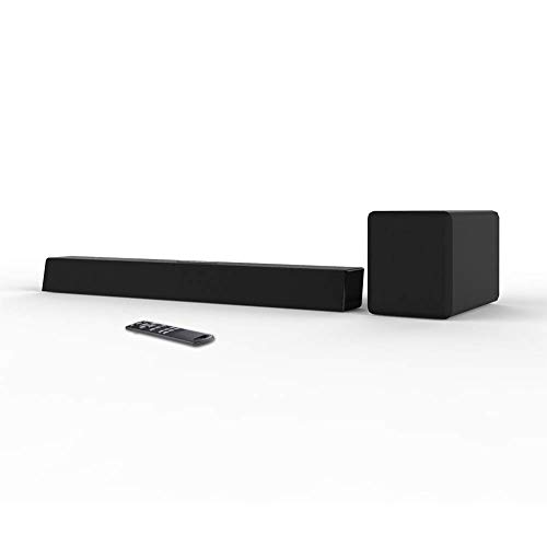 Soundbar mit kabellosem Subwoofer, TV-Lautsprechern für das Heimkino-Soundsystem, Surround-Sound, integrierter Chromecast, Dolby Digital,