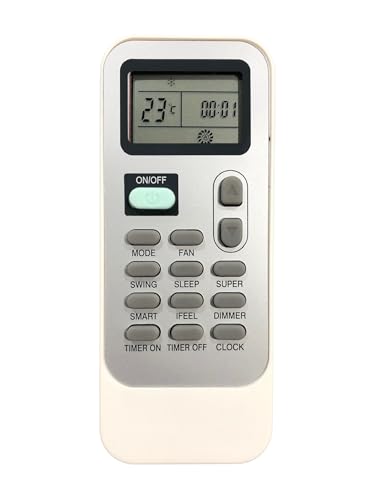 Image of Upix AC Remote No. 134 (No Backlight), Compatible /Replacement for Vestar AC Remote (Exactly Same Remote Will Only Work)