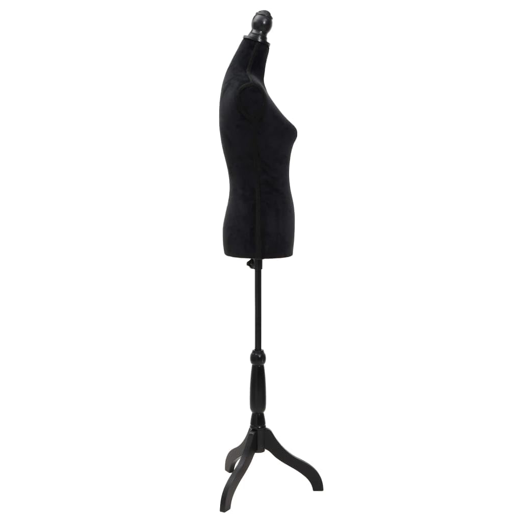 Generico Busto Sartoriale Donna Manichino Femminile Nero,Casa e Giardino,Forniture domestiche,Immagazzinamento e organizzazione,Abbigliamento e sistemazione negli armadi,Omini-30028