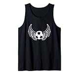 La pelota de fútbol voladora con alas de ángel es ideal para un juego de fútbol en equipo, mamá de fútbol o mujer de fútbol