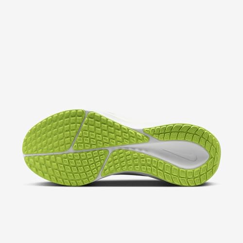 Image of Men's Nike Vomero 17 in Black /Volt-LT Smoke Grey-White