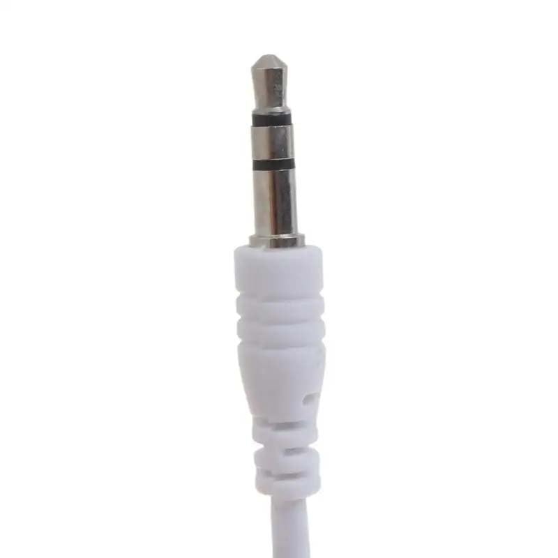 4 Pack Cable de Audio Auxiliar 3.5mm 25 cm miniatura 4