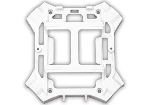 Traxxas 6624A Main Frame, Lower (White) / 1.6x5mm BCS (self-Tapping) (4)