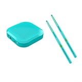 batteria virtual air per bambini e principianti innovativa tecnologia di rilevamento per un'esperienza di batteria coinvolgente (base verde)