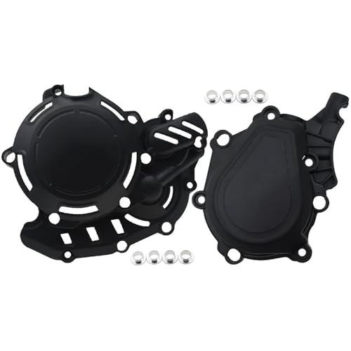 Cubierta de embrague naranja y protector de cadena para EXCF XCF 450 500 2024 6