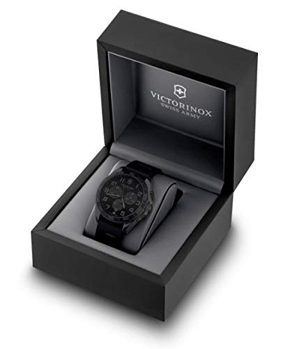 Victorinox Swiss Army Fieldforce Sport Chrono Watch, Black, Quartz Wristwatch, Chronograph, Swiss Made #TOP3