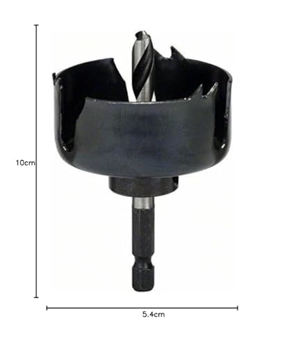 Scie cloche pour lampes à spot diamètre = 54 mm Bosch Outillages 2609256D05 54 mm 1 pc Q069591 - vue 6