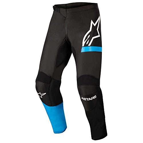 Alpinestars Fluid Chaser Motocross Trousers Black/Blue 32, black / blue