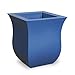 Mayne 5873-NB Polyethylene Planter, Neptune Blue 16x16