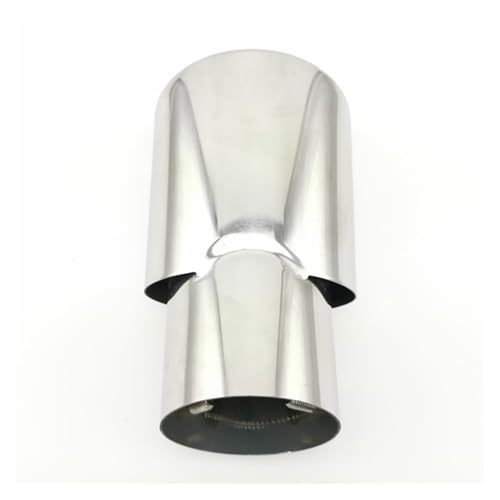 Cola de escape de 73 mm para sustituir tubos oxidados y embellecer la trasera de tu coche