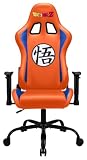 SUBSONIC 5035092 Sedia da Gaming, Poliuretano,Arancia