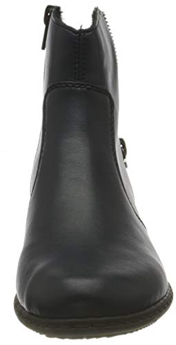 Rieker Y0770, Stivaletto Donna, Blu 14, 42 EU