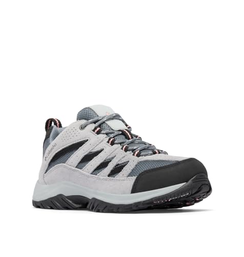 Columbia Women's Crestwood, Grey Ash/Salmon Rose, 9