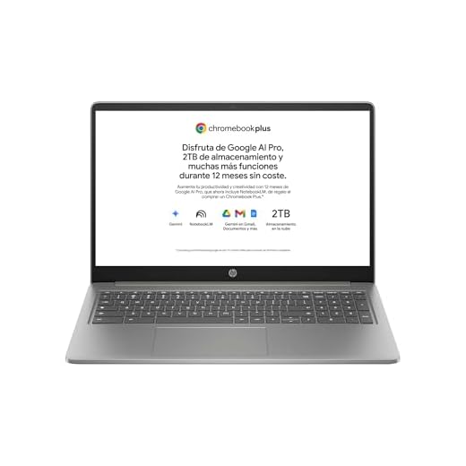 HP Chromebook Plus 15.6"