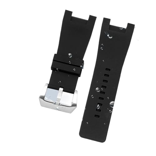 Bracelet silicone étanche 32 mm compatible Diesel DZ1273 souple