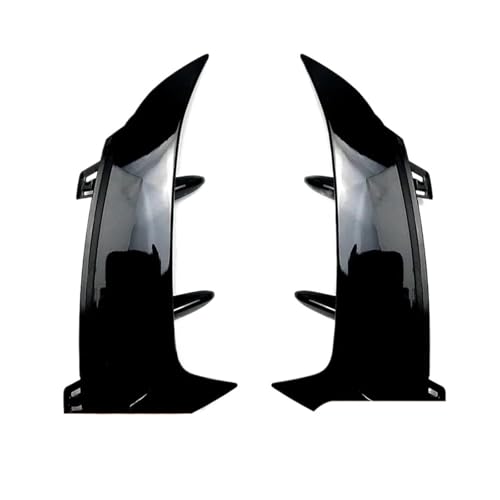 Garniture pare-chocs arrière Mercedes W177 Classe A becquet noir brillant