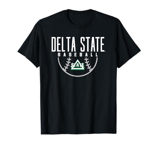 Delta State University Statesmen Baseball Arch T-Shirt
