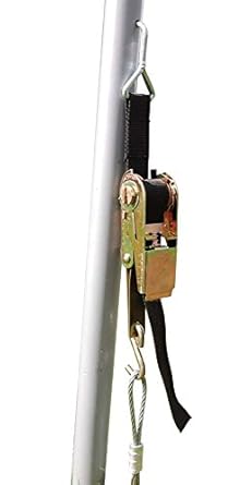 ShelterLogic 4-Piece EasyHook Ratchet Anchor, 30-Inch